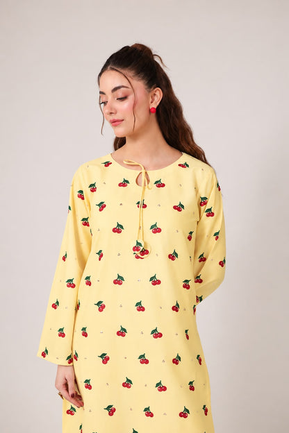 2PC Embroidered Pret - 1290