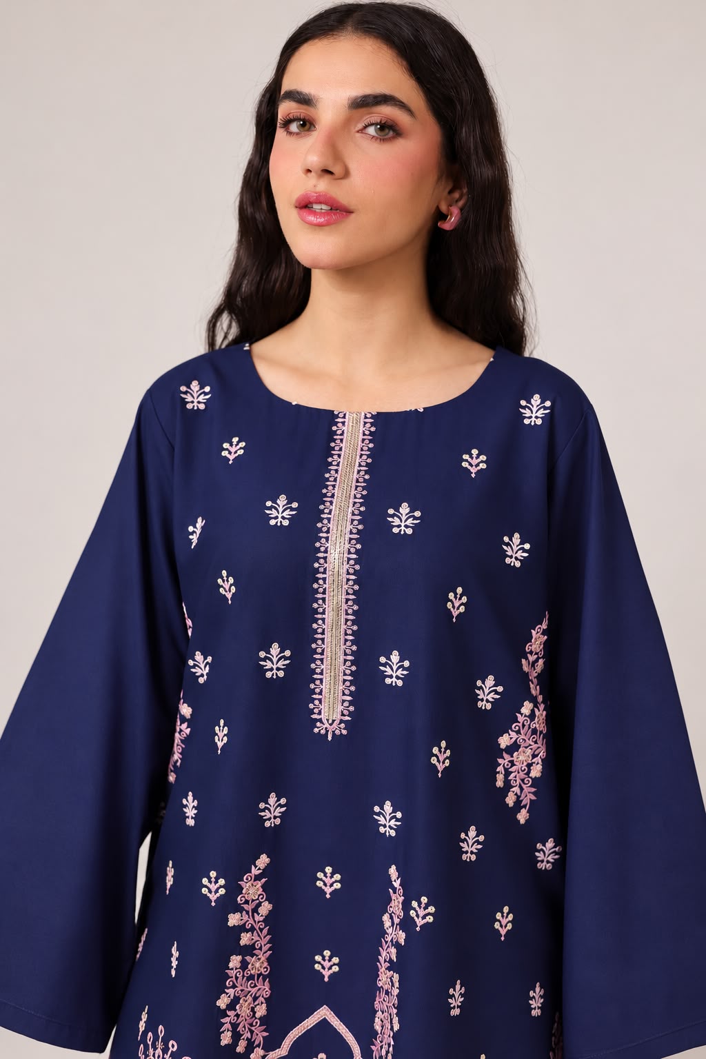 2PC Embroidered Pret - 1248