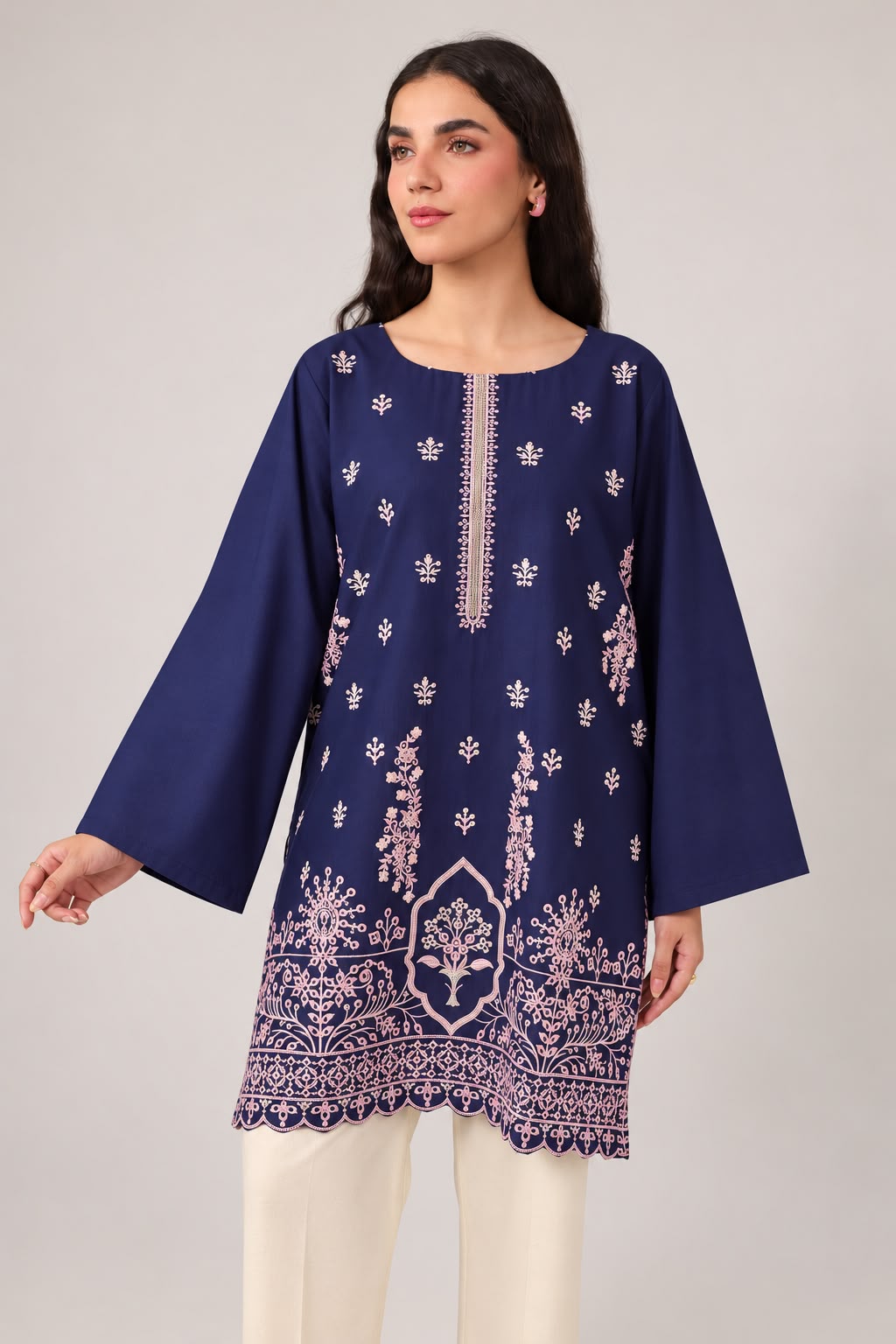2PC Embroidered Pret - 1248