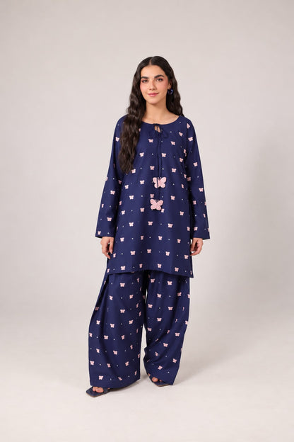 2PC Embroidered Pret - 1295
