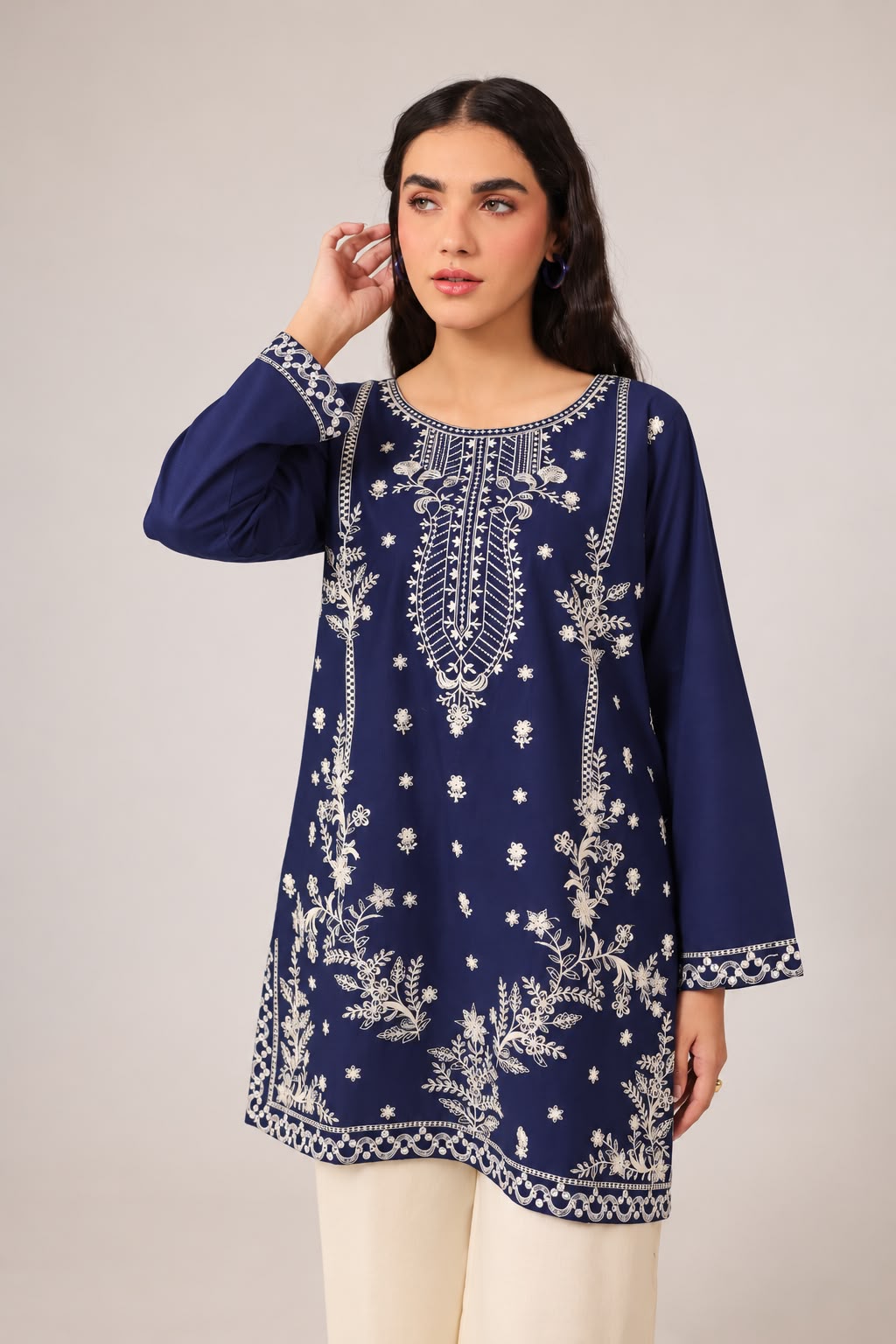 2PC Embroidered Pret - 1249