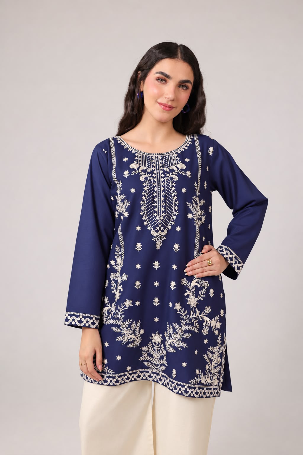 2PC Embroidered Pret - 1249