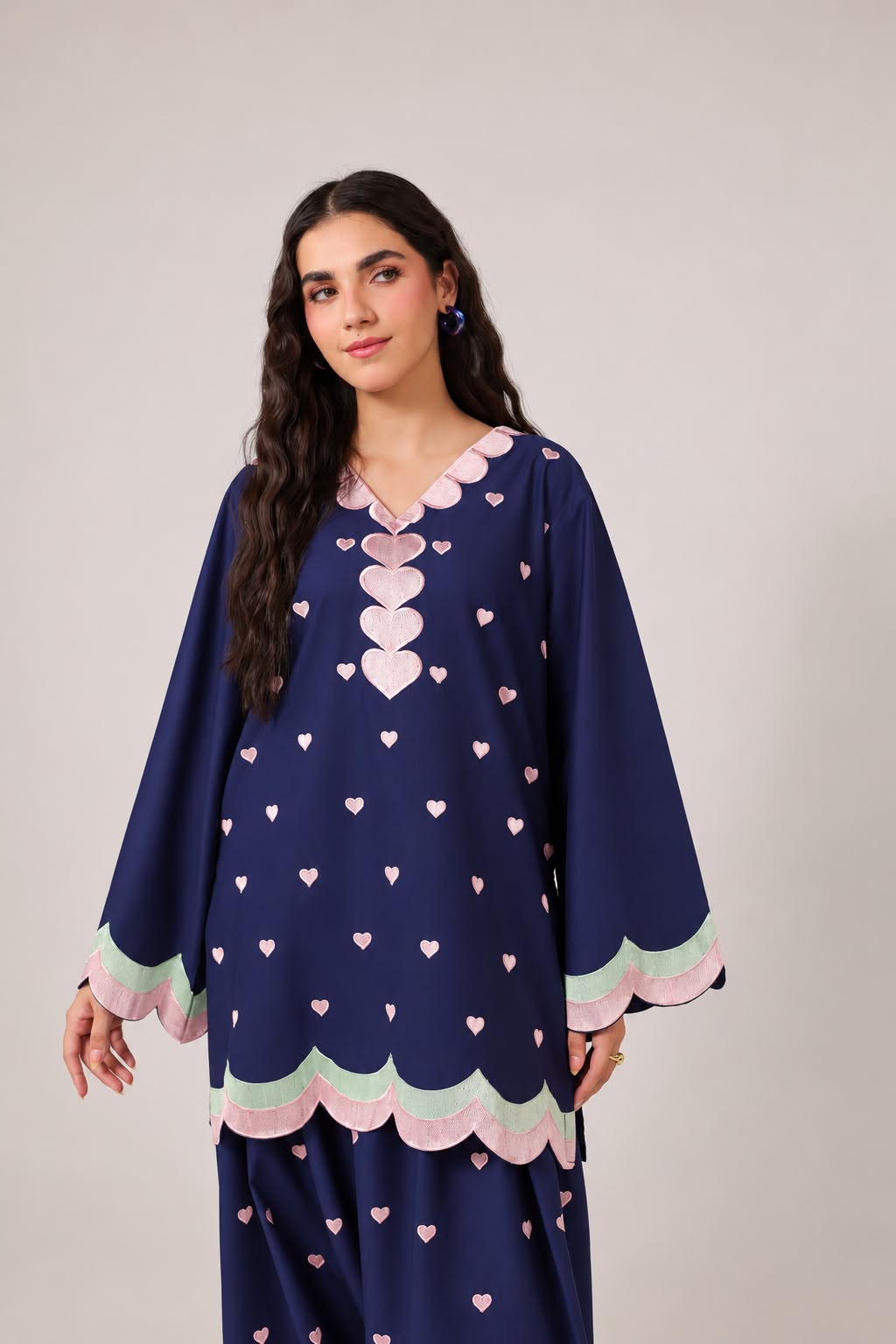 2PC Embroidered Pret - 1369