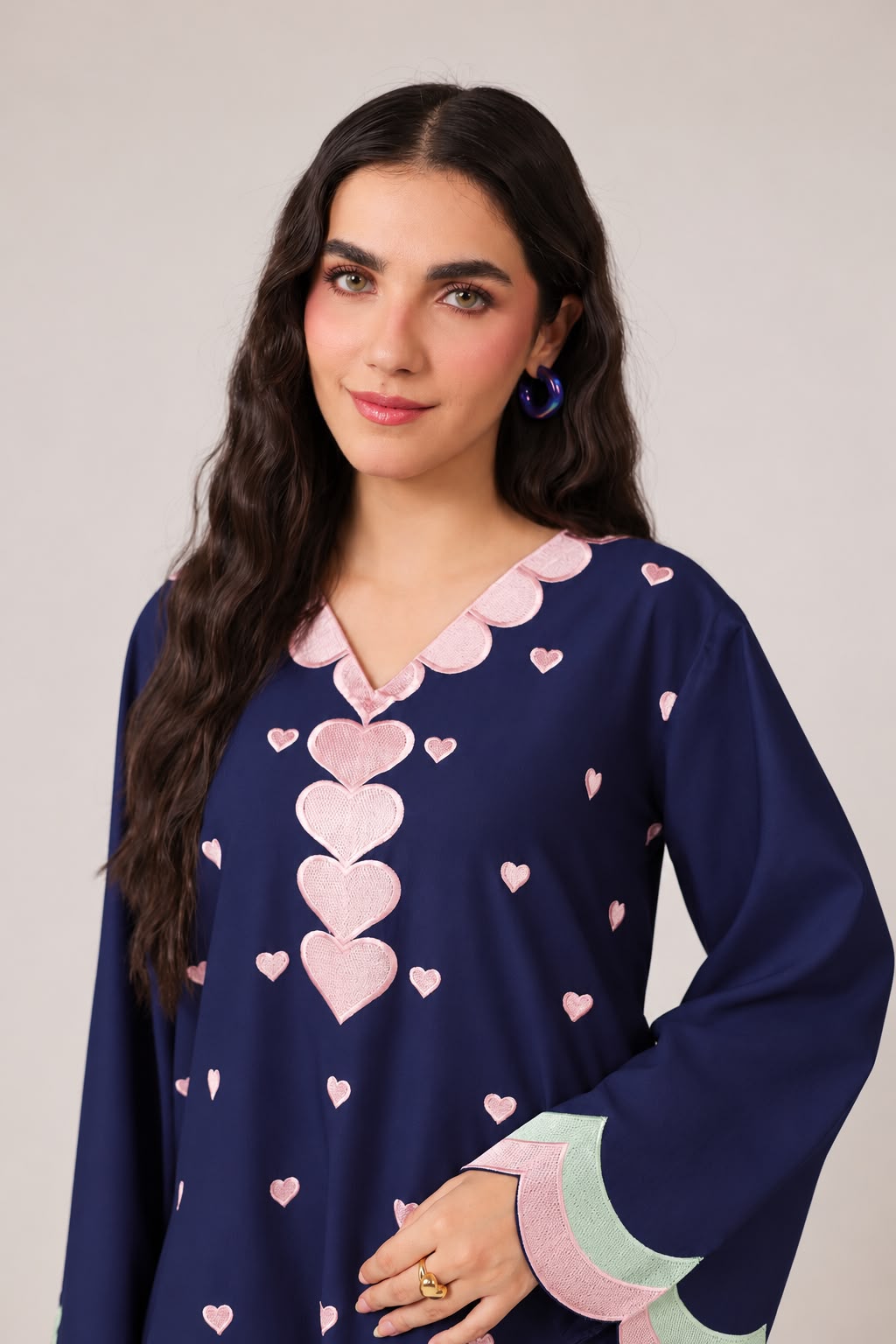 2PC Embroidered Pret - 1369