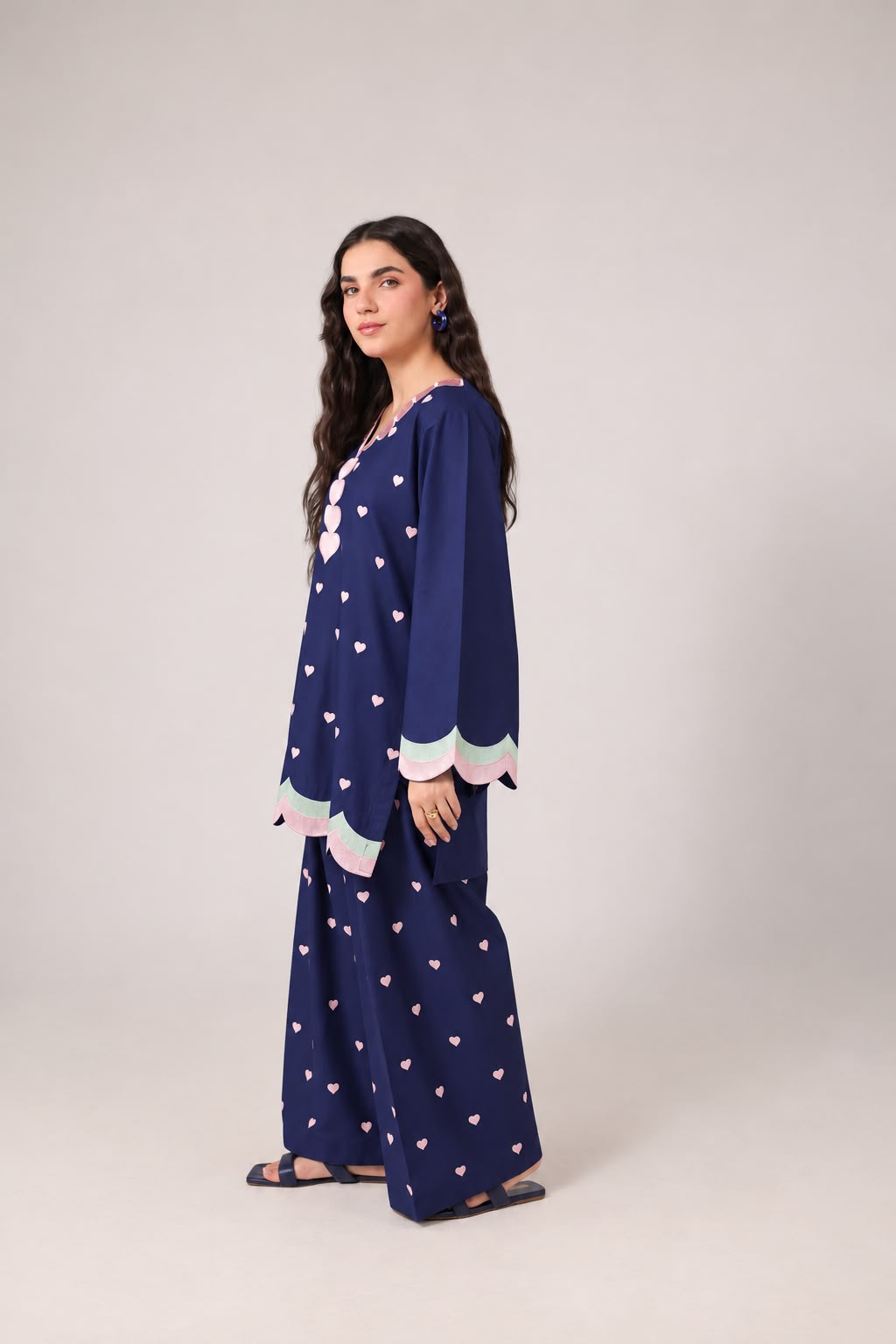 2PC Embroidered Pret - 1369