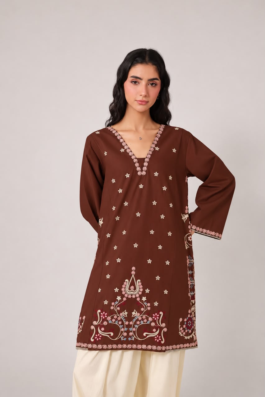 2PC Embroidered Pret - 1314