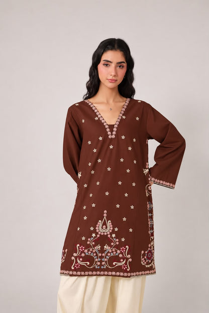 2PC Embroidered Pret - 1314