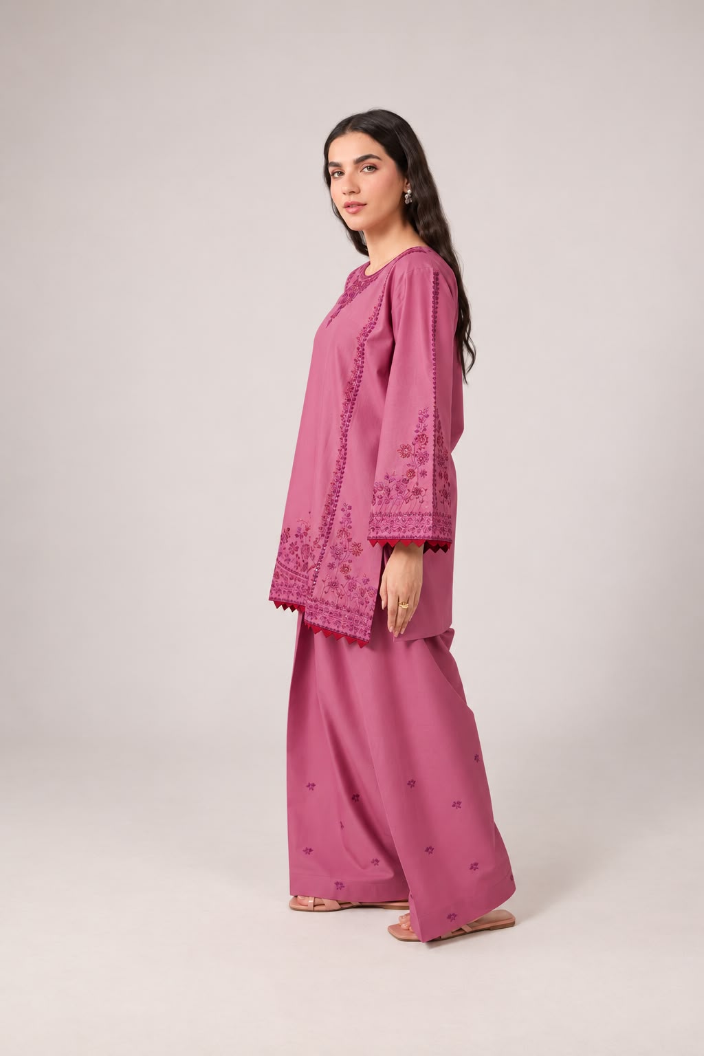 2PC Embroidered Pret - 1283