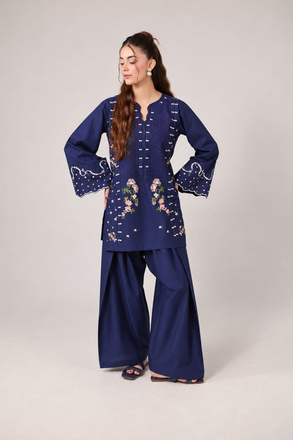 2PC Embroidered Pret - 1370