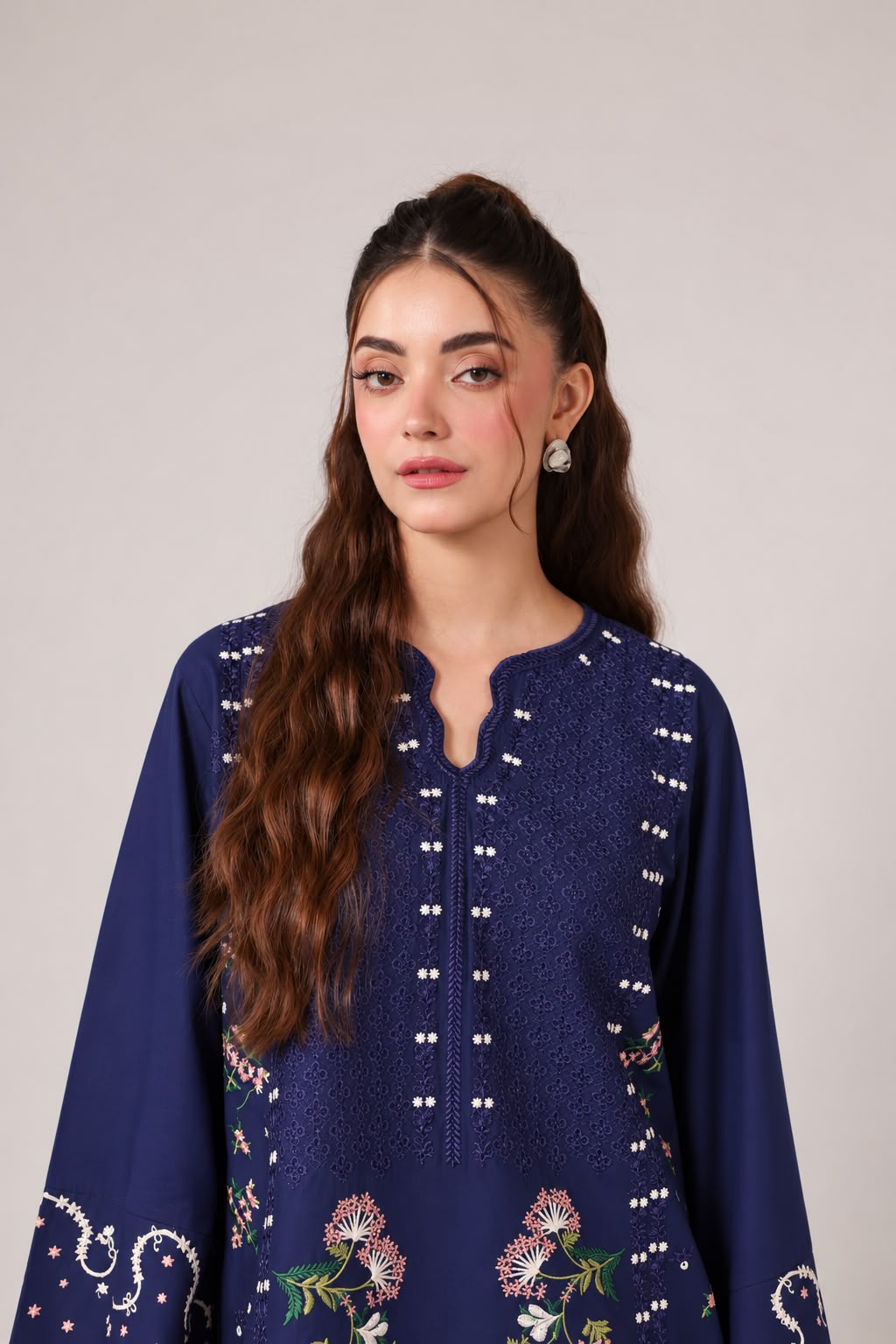 2PC Embroidered Pret - 1370