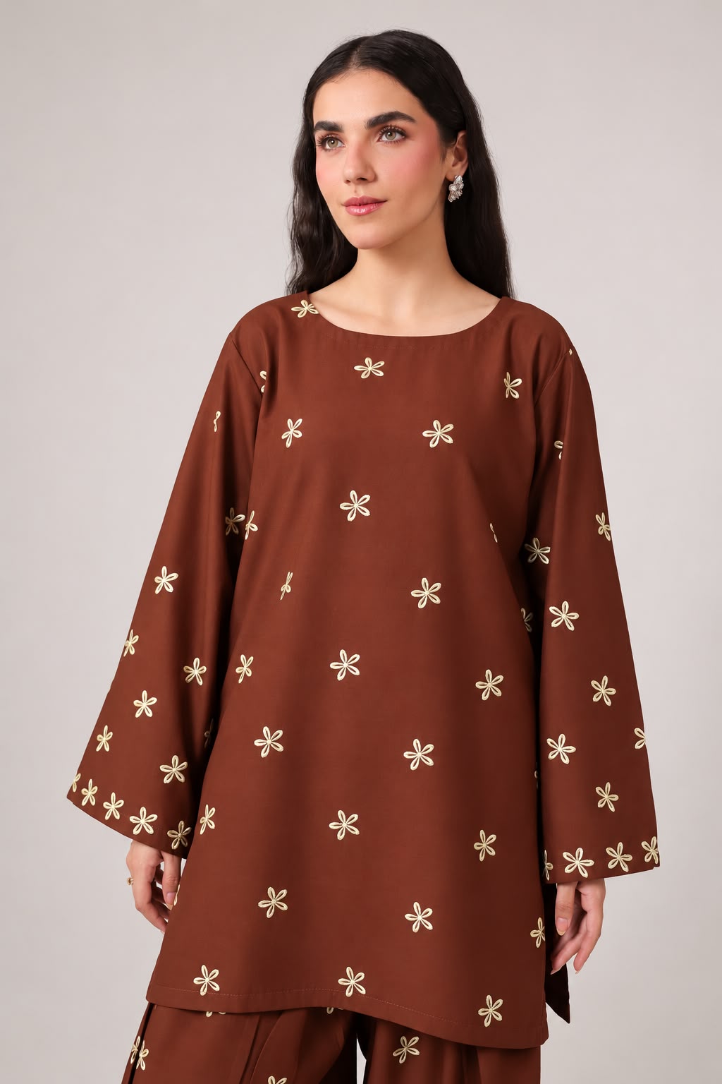 2PC Embroidered Pret - 1302