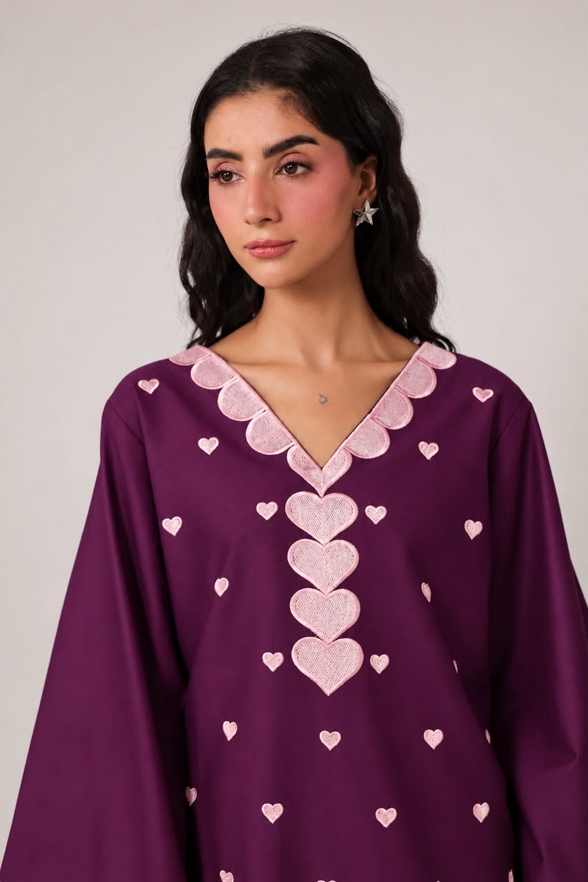 2PC Embroidered Pret - 1378