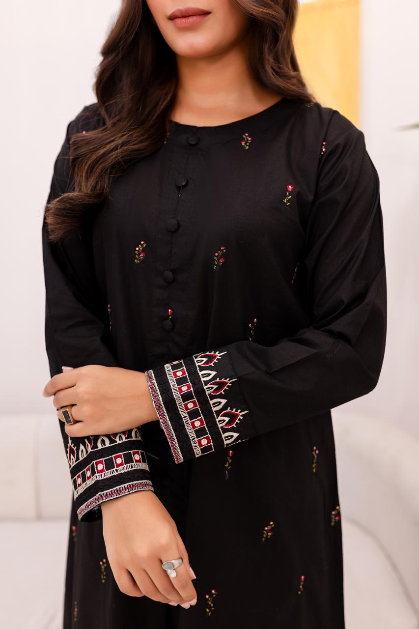 Lawn 2PC Embroidered Dress- 1006