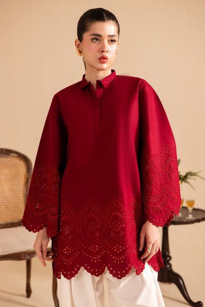 Schiffli Embroidered Co-Ord - 1147