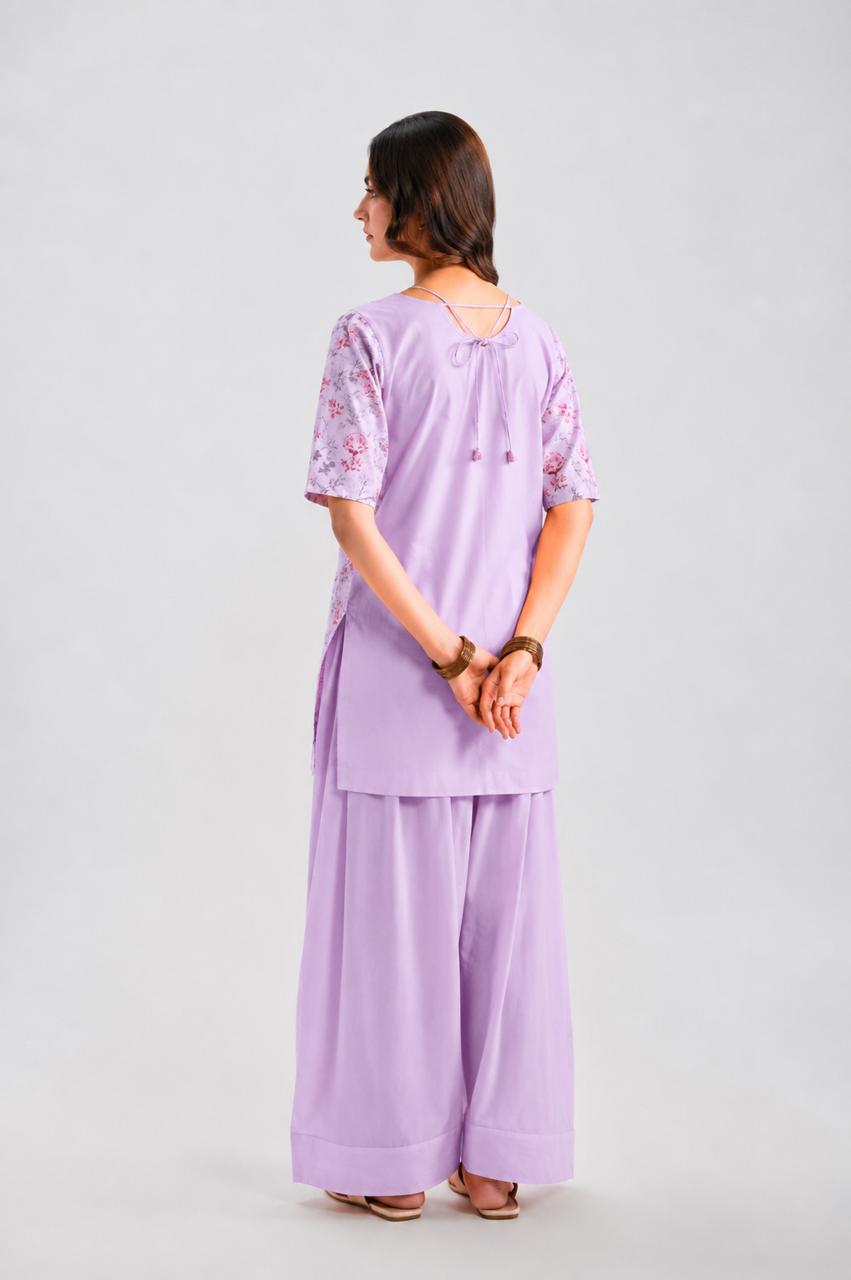 2PC Summer Embroidered Dress - 1351
