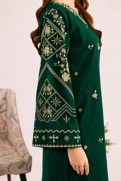 2PC Summer Embroidered Dress - 1325