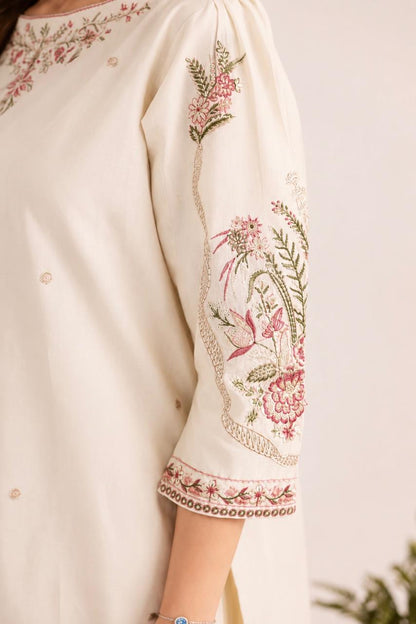 2PC Summer Embroidered Dress - 1340