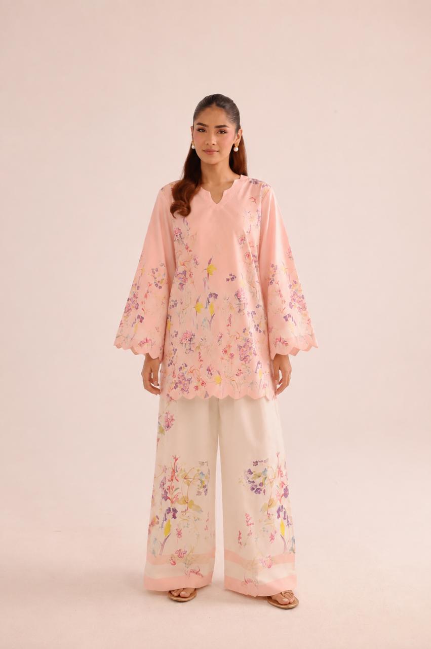 2PC Summer Lawn Dress - 44254