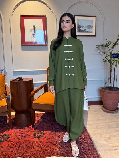 Mandarin Set - Olive