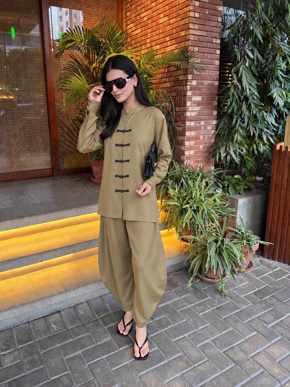 Mandarin Set - Sage Green