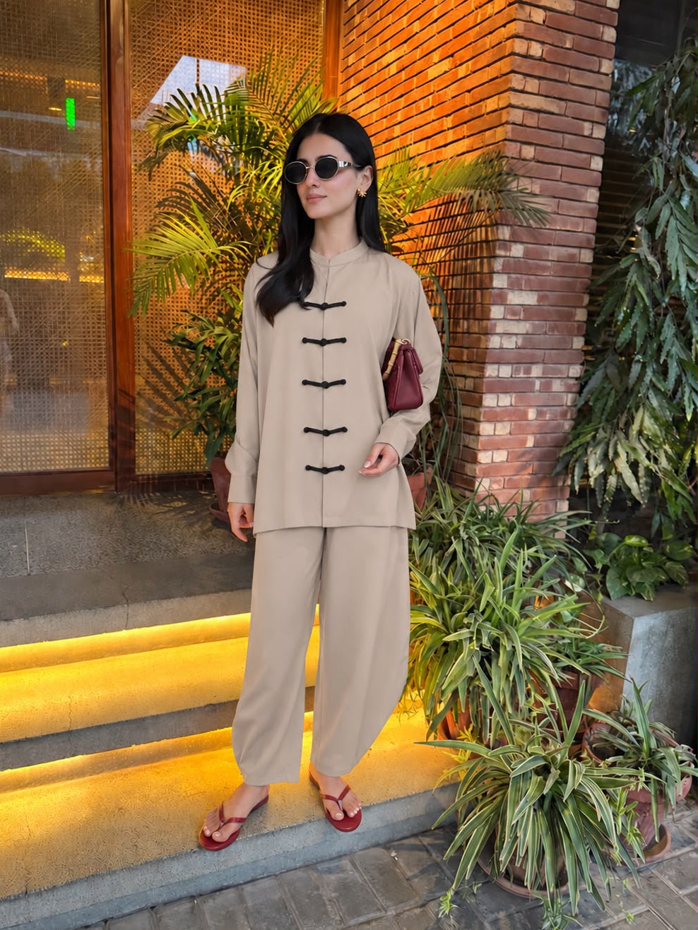 Mandarin Set - Taupe