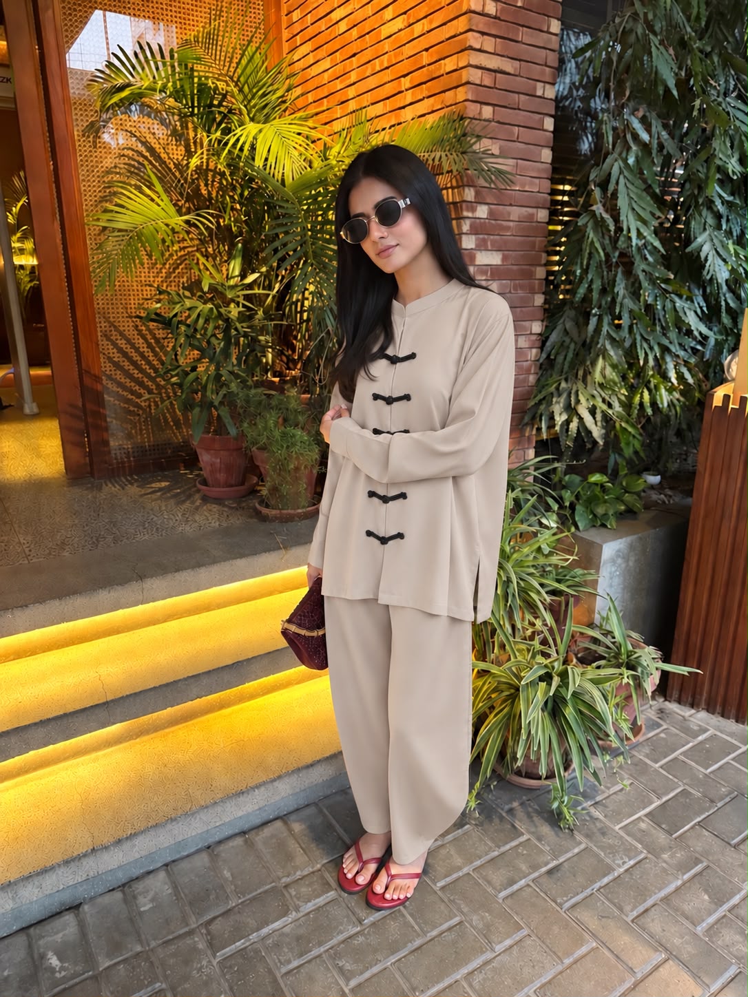 Mandarin Set - Taupe