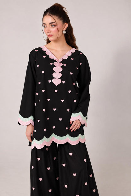 2PC Embroidered Pret - 1367